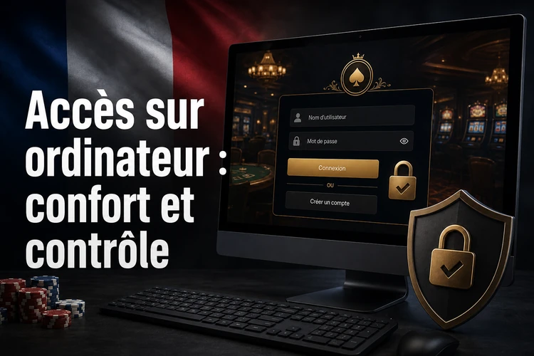 Accès sur ordinateur : confort, visibilité et contrôle